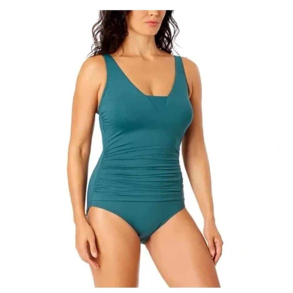 Lands' End Ladies' Swimsuit, Green, Size S. BN